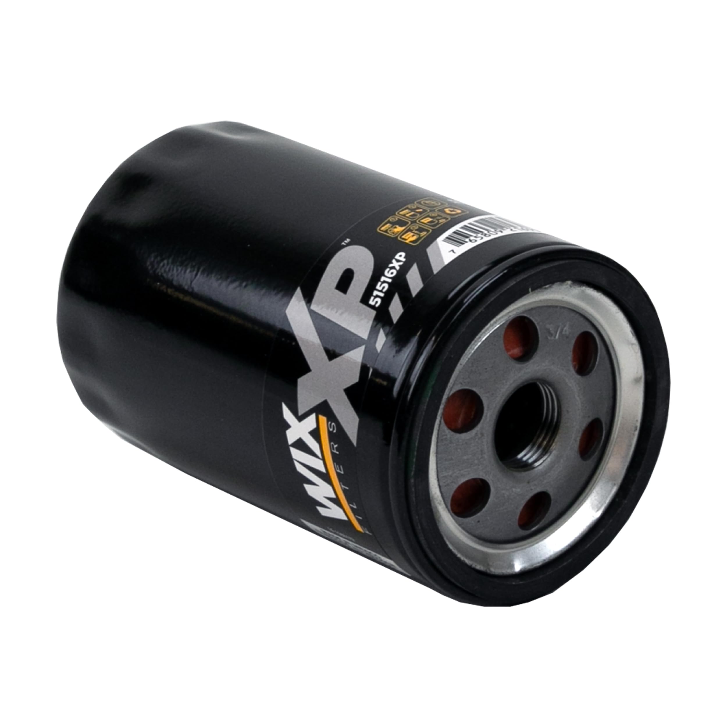 Wix 51516XP close-up of silicone anti-drainback valve ensuring fast oil flow