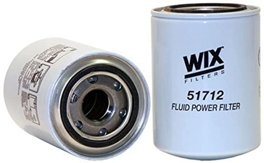 WIX 51712 front view showing spin-on filter and durable casing for reliable protection