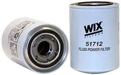 WIX 51712 front view showing spin-on filter and durable casing for reliable protection