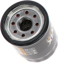 Wix 57356 filter in hand demonstrating size and quick spin-on replacement benefit