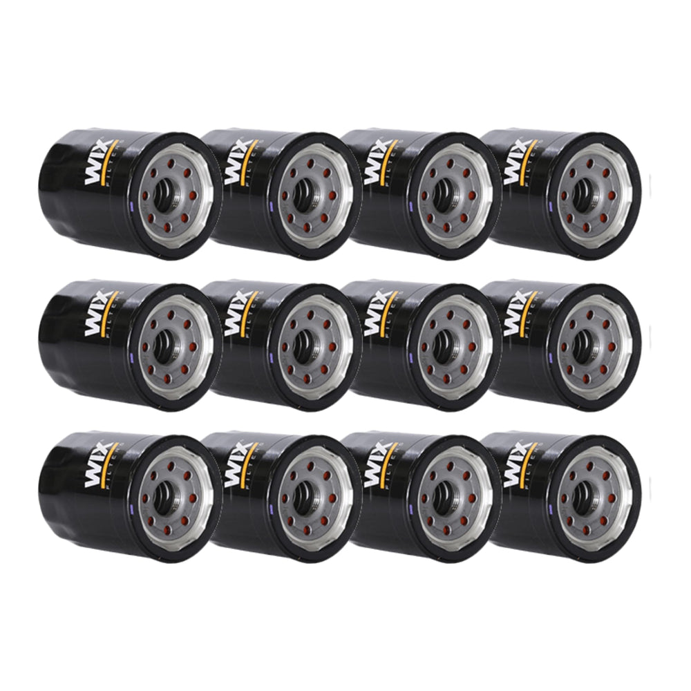 Wix 57356 front packaging showing case of twelve and product branding for easy stocking