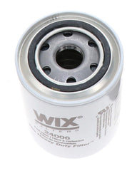 Wix fuel filter side label detail showing model number for easy fit verification