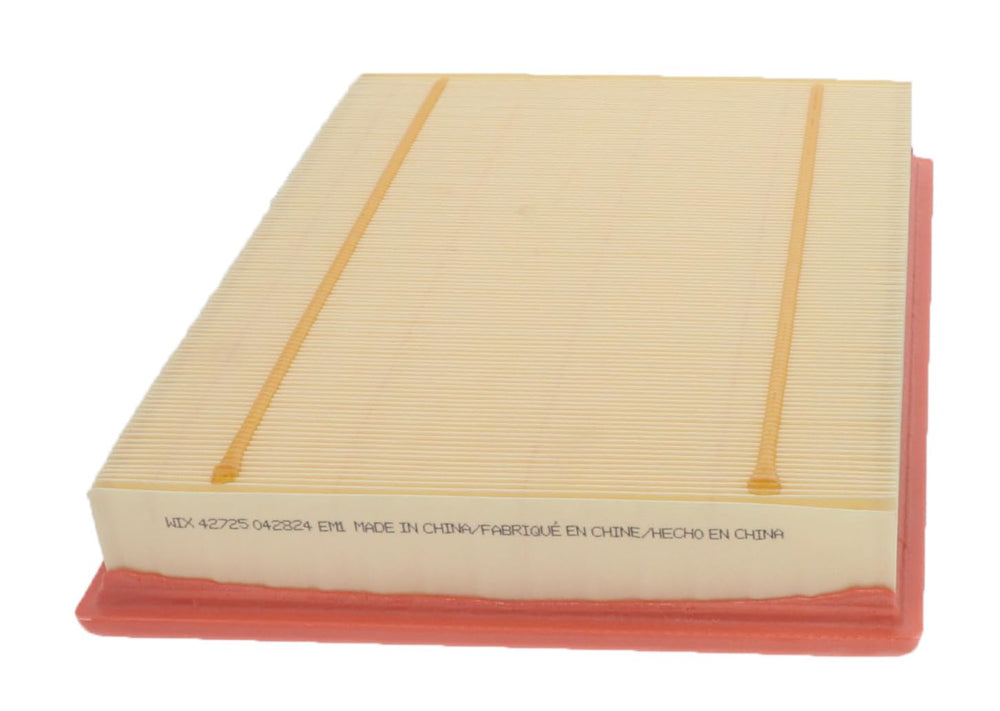 WIX front view of air filter showing fit and protection benefit