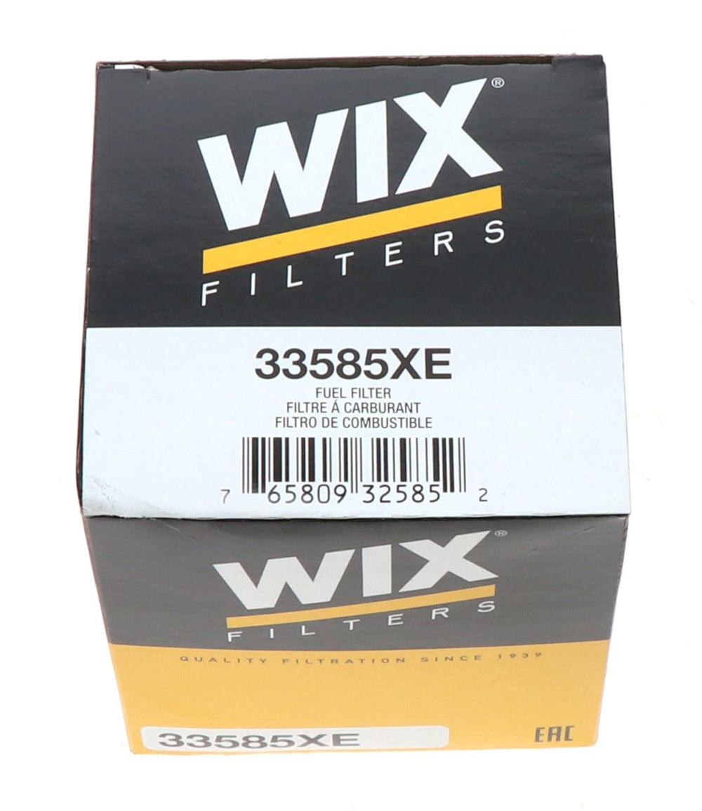 WIX Racing Filters packaged unit and label showing vehicle-specific fitment clarity