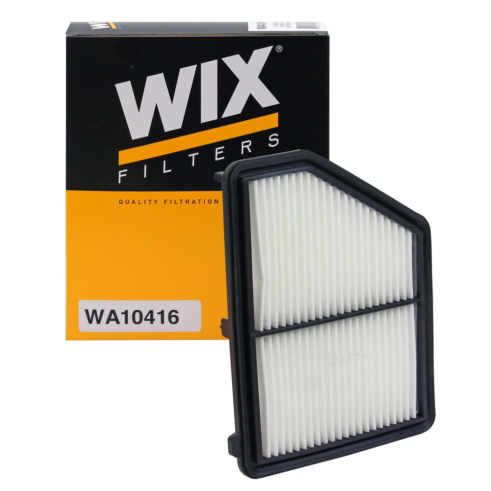 WIX WA10416 front view showing shape and fit for Civic, ensures correct replacement