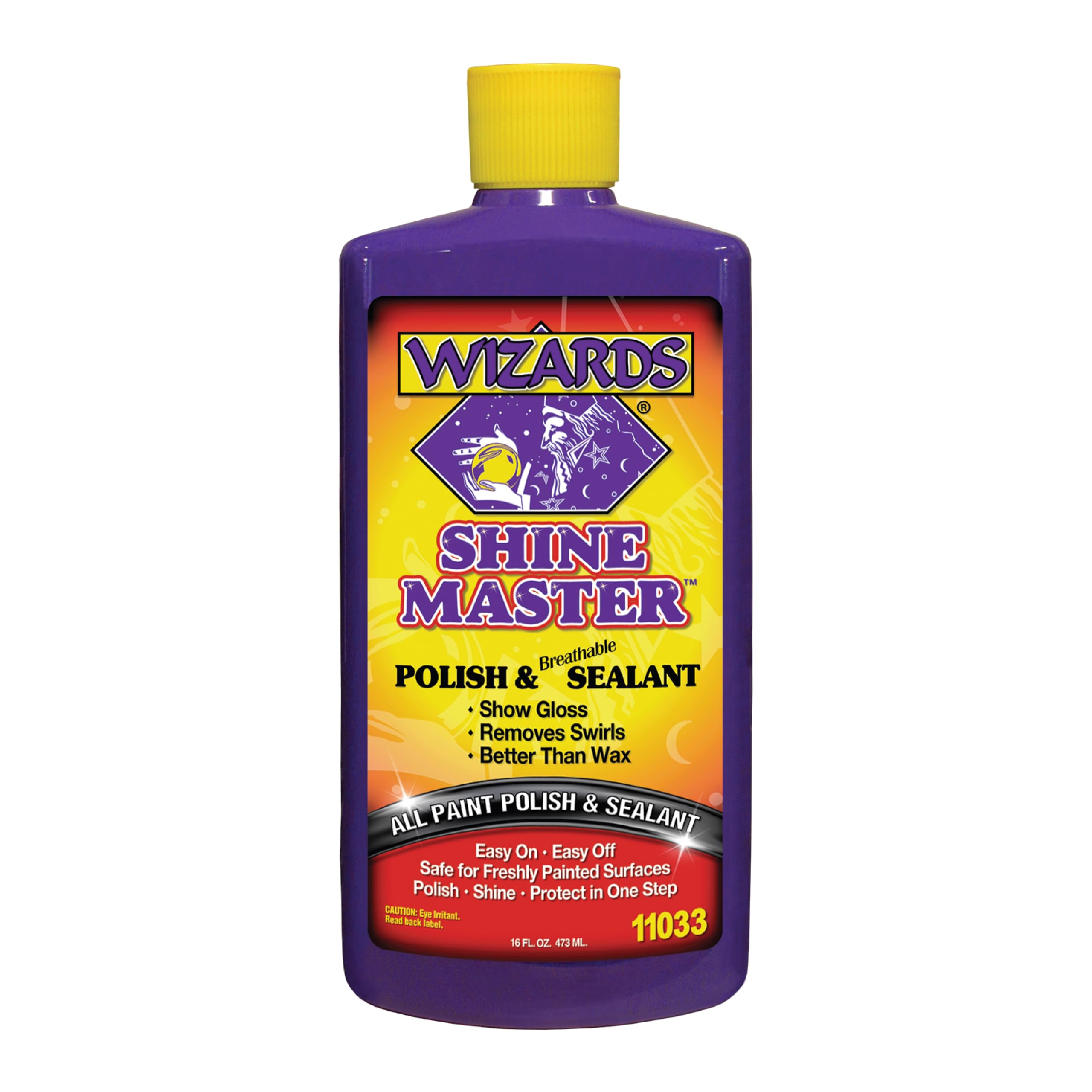 Wizards bottle front label showing product name and size for easy identification and trust