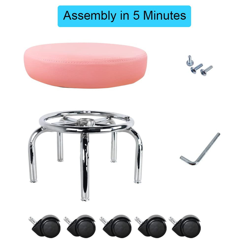 WKWKER lifestyle shot in home office showing portable seating for crafting and chores