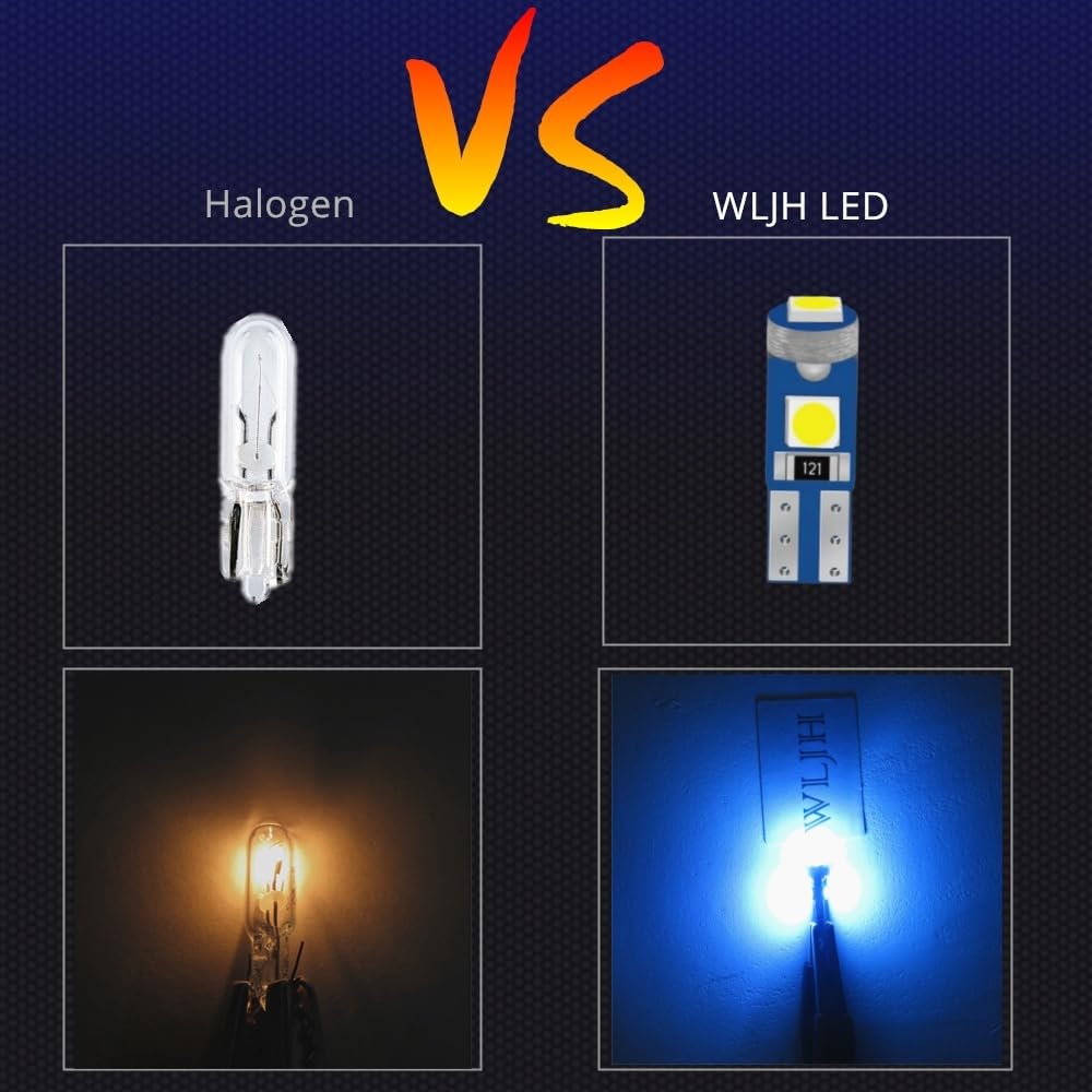 WLJH close-up of LED chips highlighting quality construction and durability