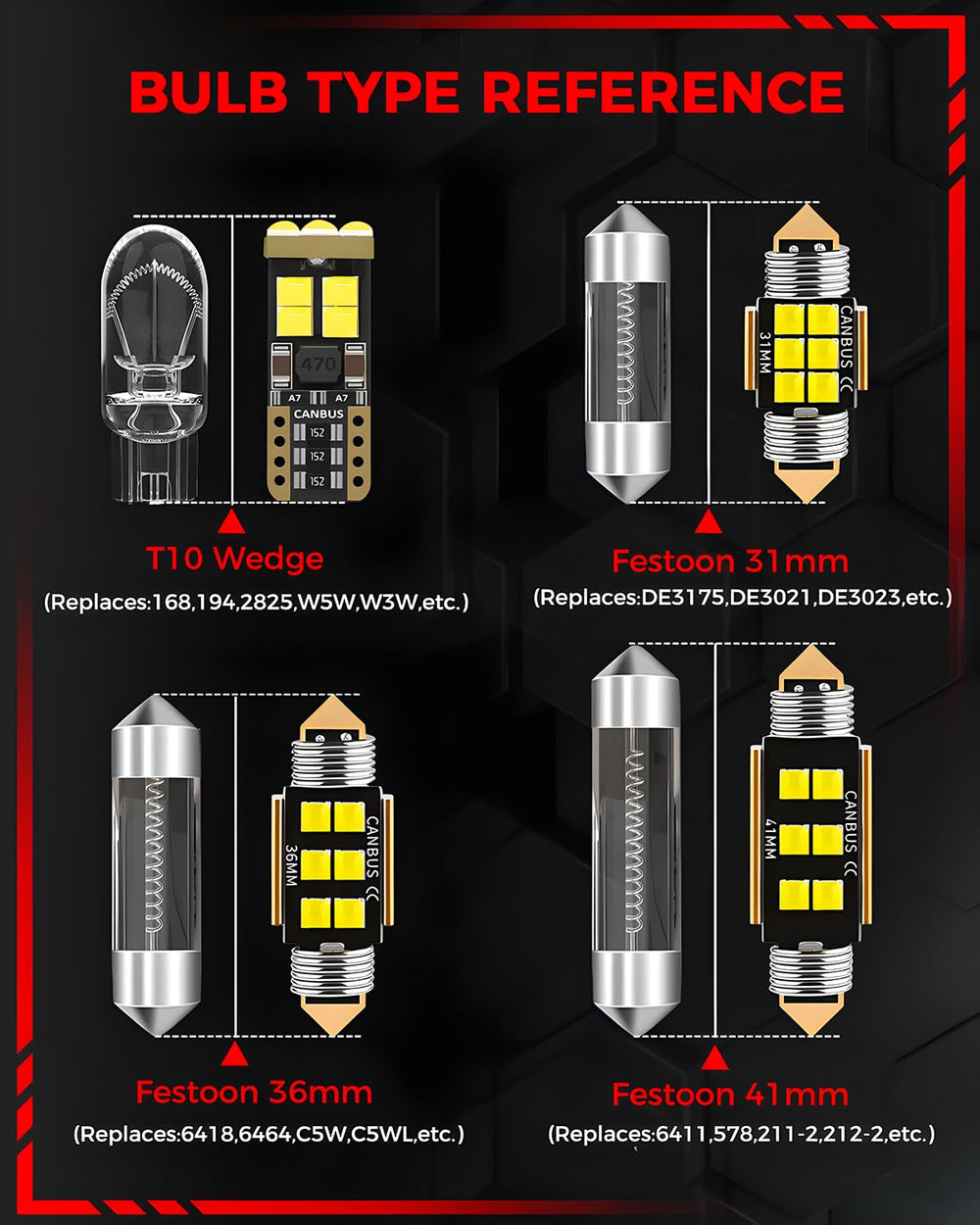 WLTATBUA trunk light brightening cargo area for easier loading and search