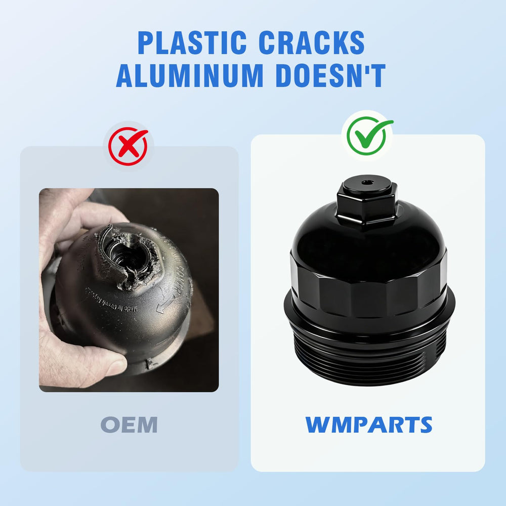 WMPARTS AEM O-ring detail highlighting high-temperature petroleum-resistant seal