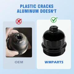 WMPARTS AEM O-ring detail highlighting high-temperature petroleum-resistant seal