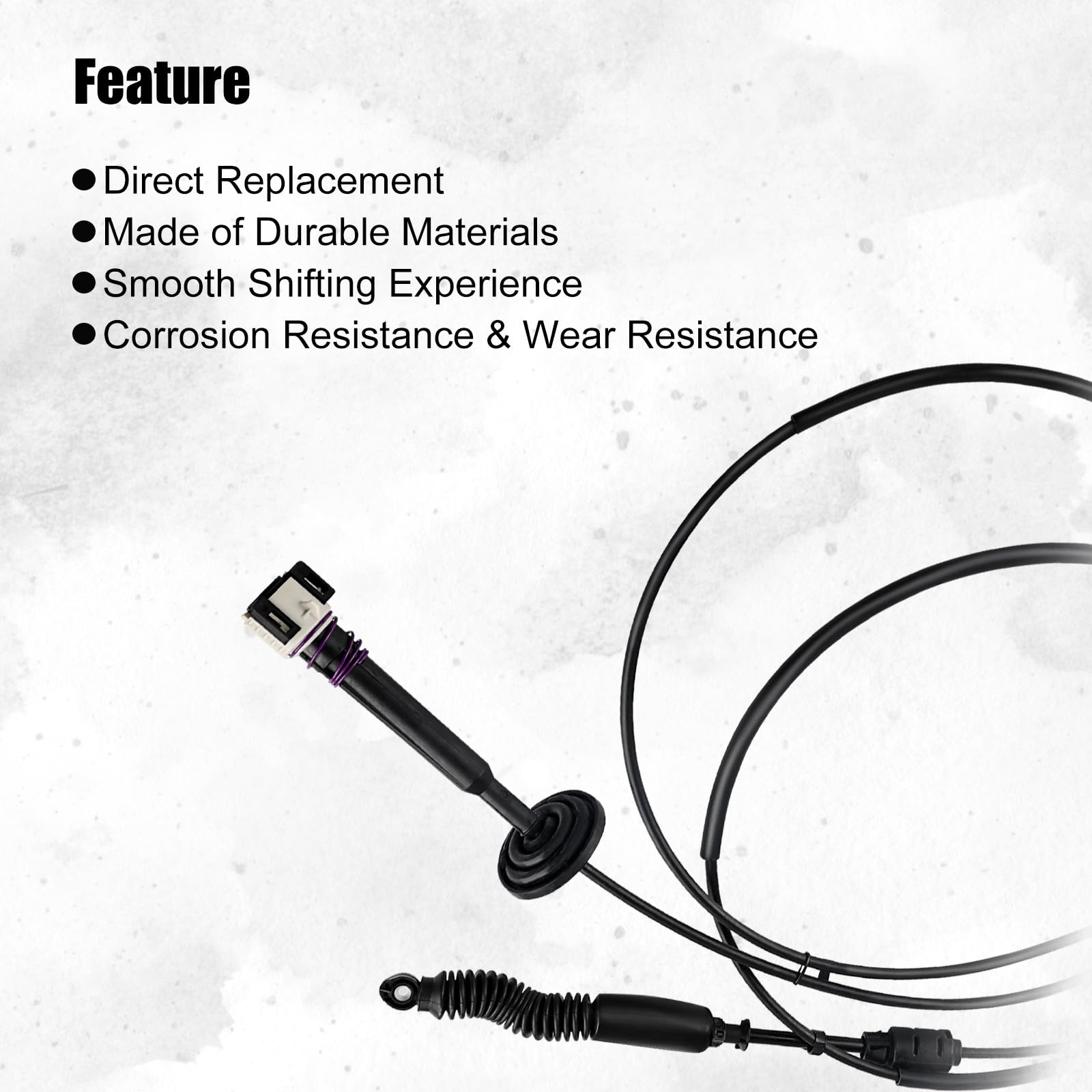 WMPHE cable beside ruler for scale verifying correct length and fitment