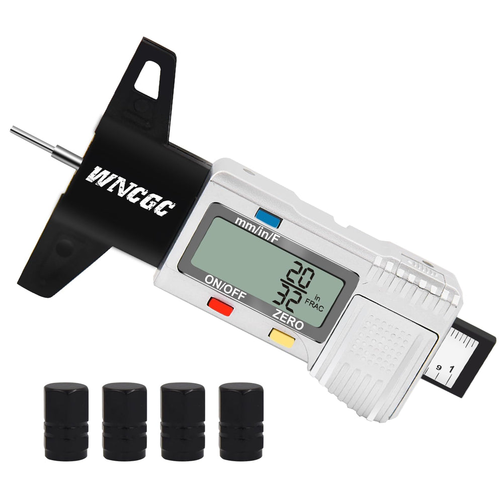 WNCGC front view of digital gauge showing clear display for fast readings