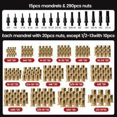 WOBANK laid out components highlighting full kit range for job readiness