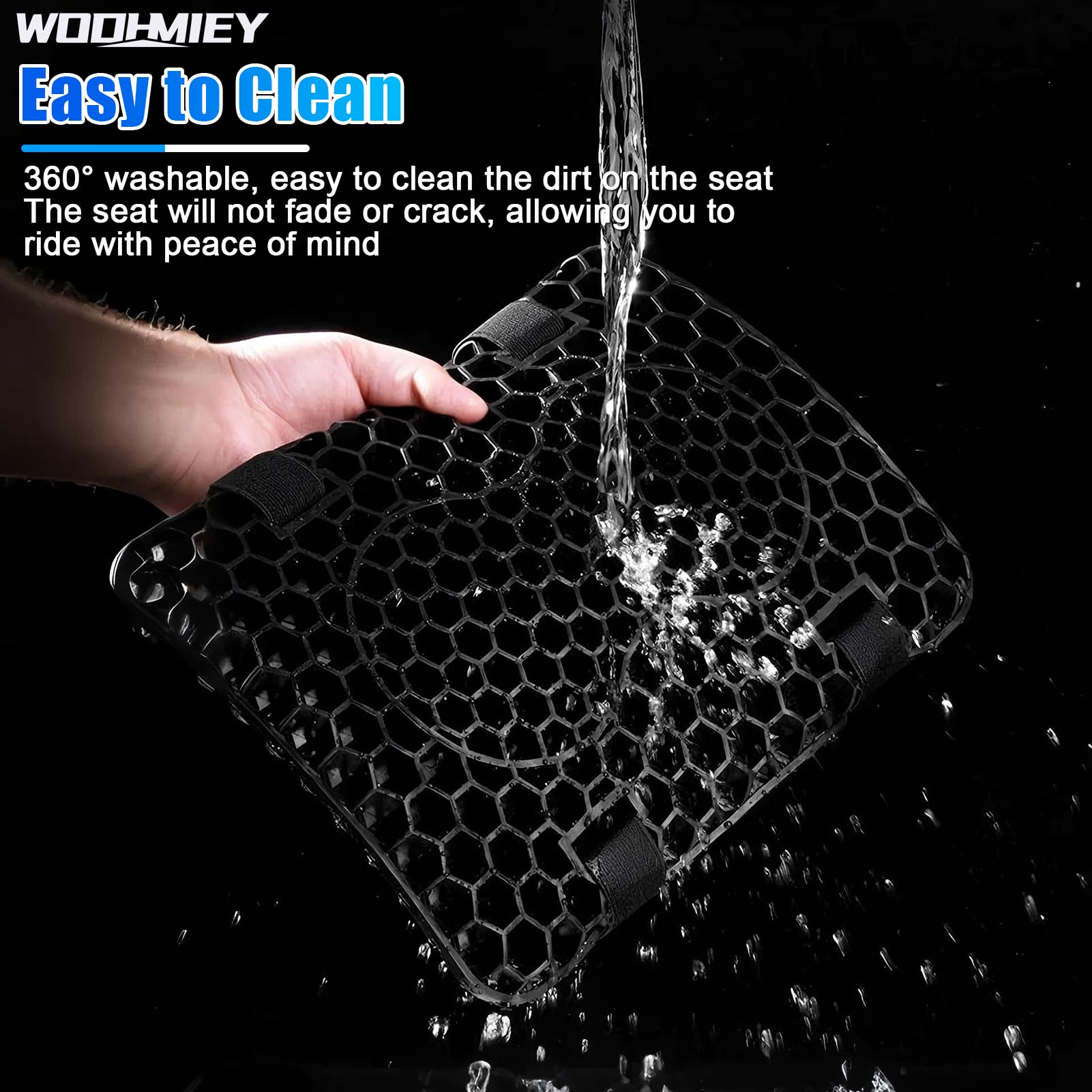 WODHMIEY cutaway revealing hollow gel structure for shock absorption