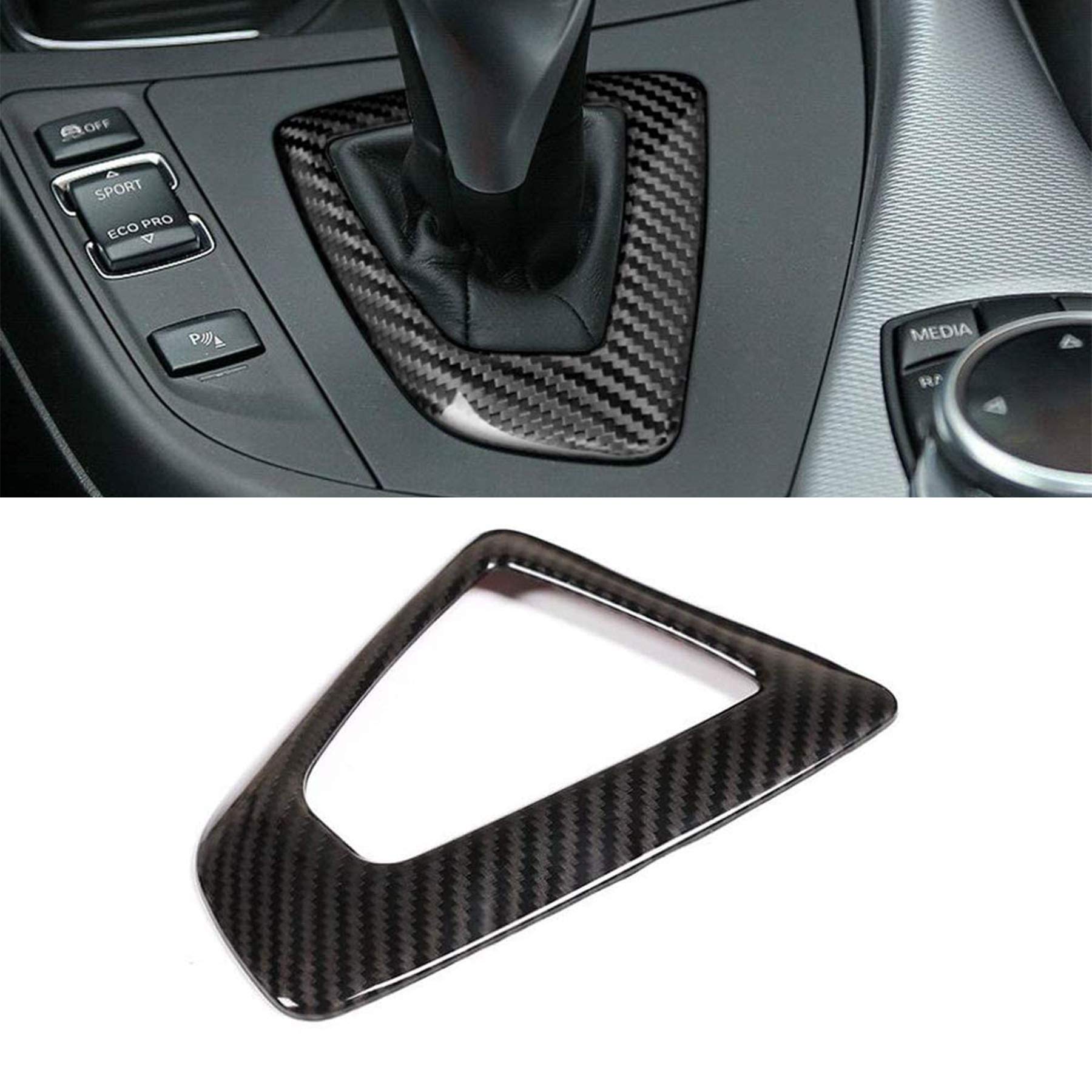 WODOFO GDR front view gear panel showing clean carbon-fiber finish and upgraded look