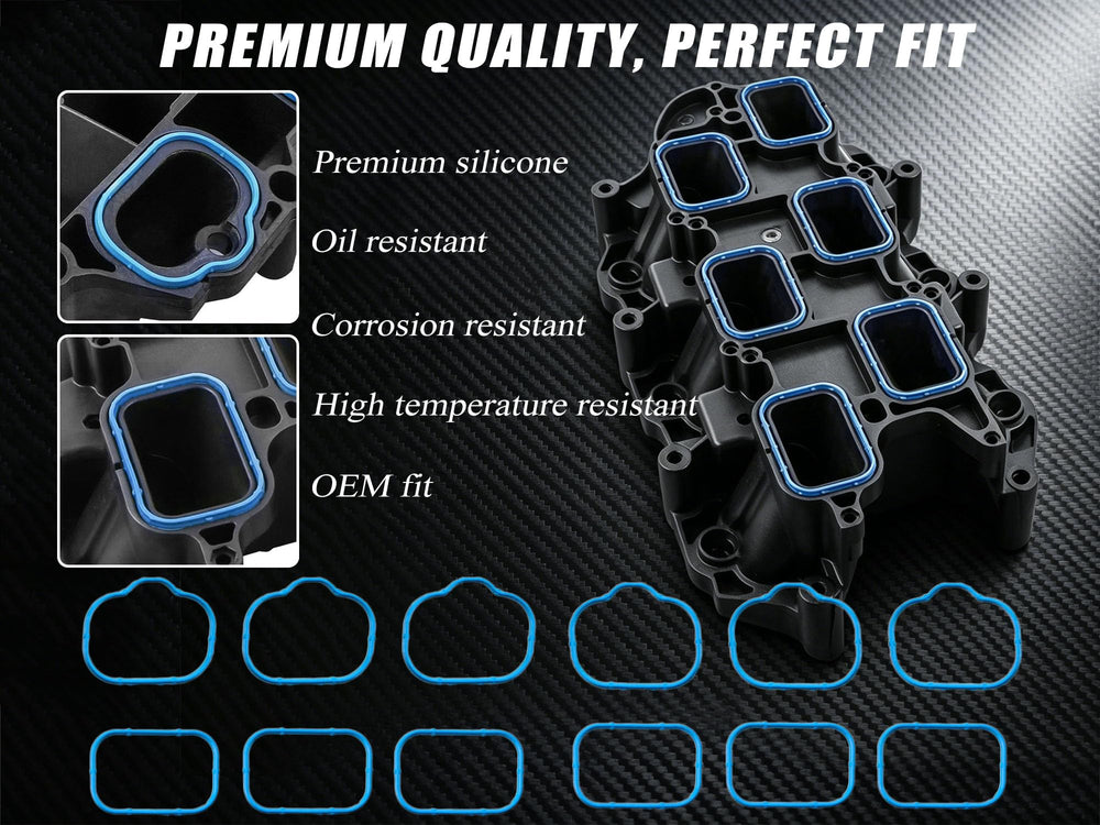 WODOFO GDR intake manifold gasket detail view showing precise sealing