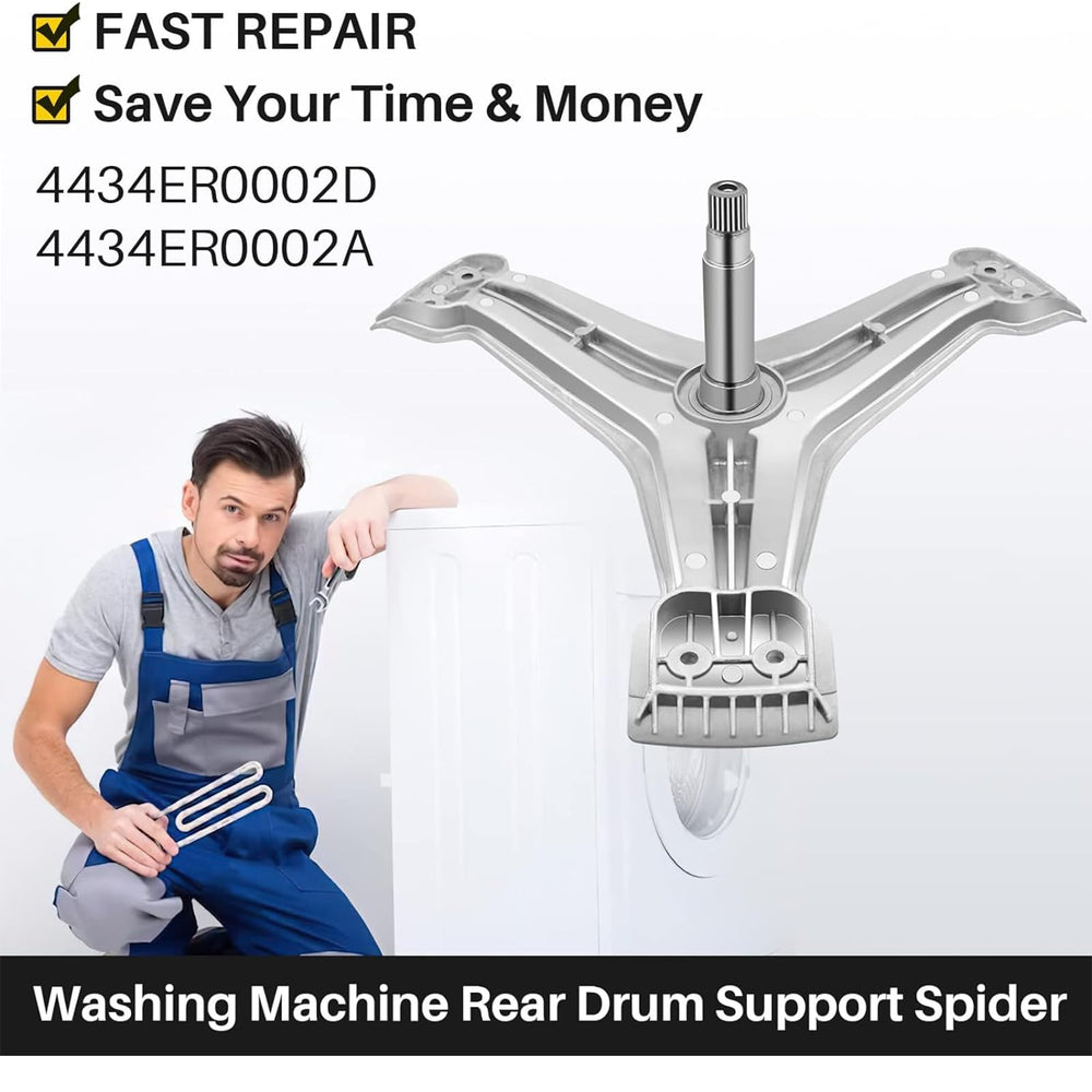 WOFUNPART technician replacing spinner support demonstrating reliability