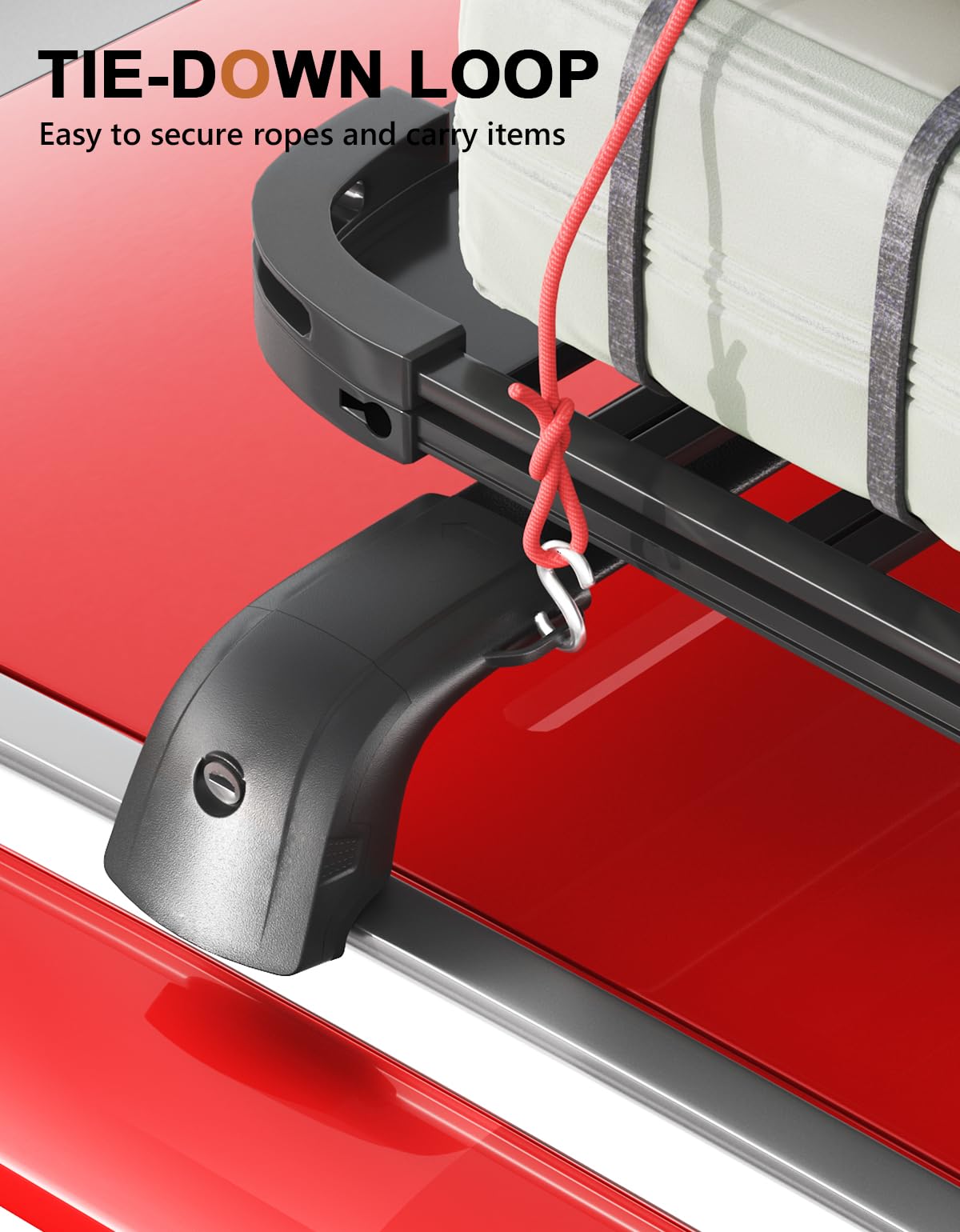 wonderdriver mounted on Lexus RX with luggage demonstrating secure load capacity