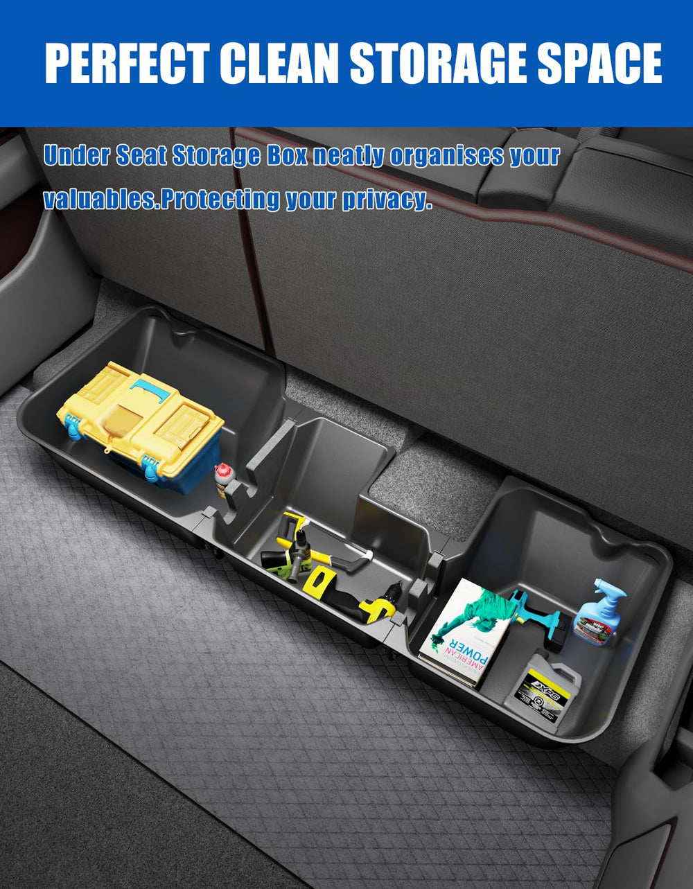 wonderdriver size comparison with tools illustrates ample organized capacity