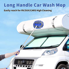 Wontolf extendable pole assembled to 62 inches offering extra reach for high vehicles