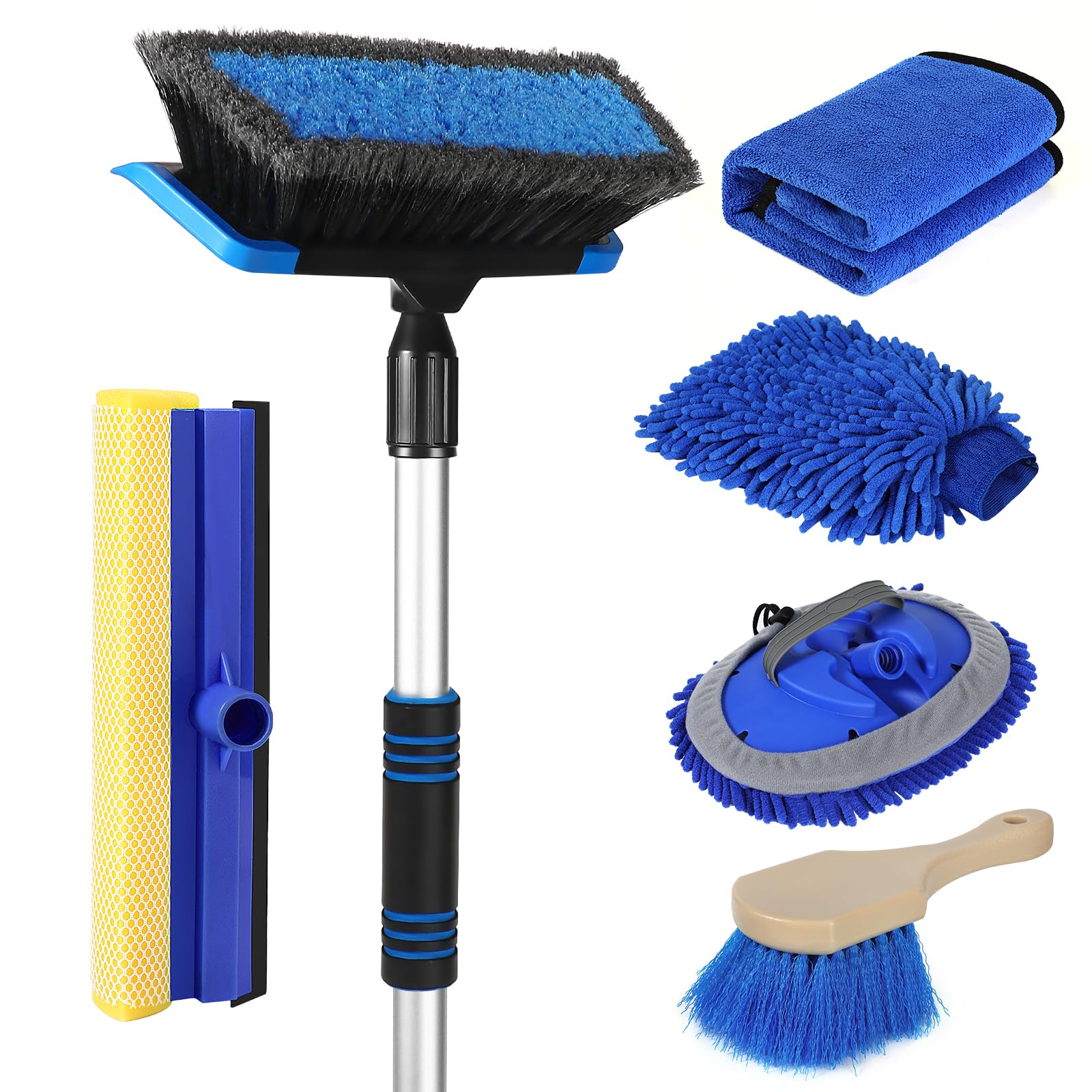 Wontolf front packaging showing full car wash kit and benefits