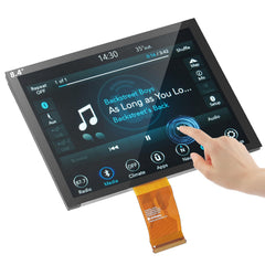 WonVon front panel assembly showing clear screen and bezel for easy replacement