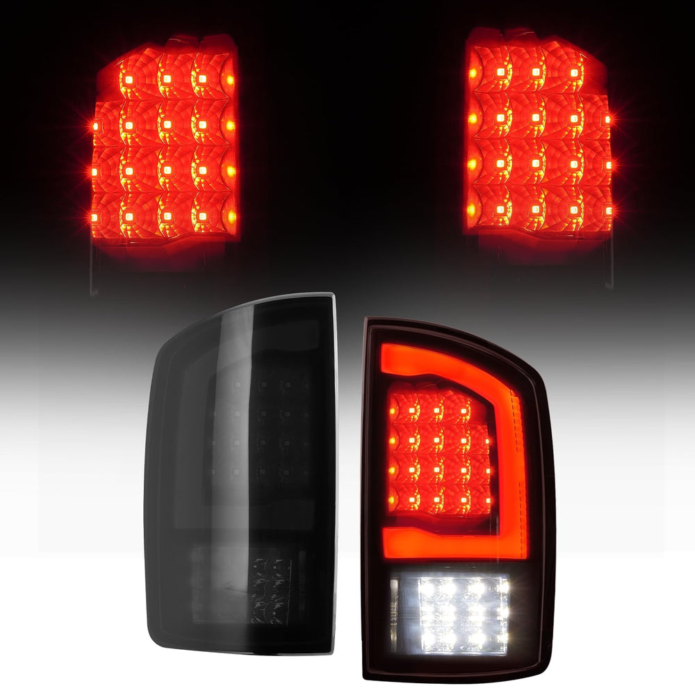 WonVon front view of taillight assembly showing clean OEM fit and updated styling