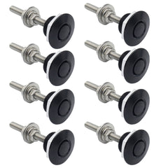 Woopeey front packaging showing full 8-piece hood pin set and benefits