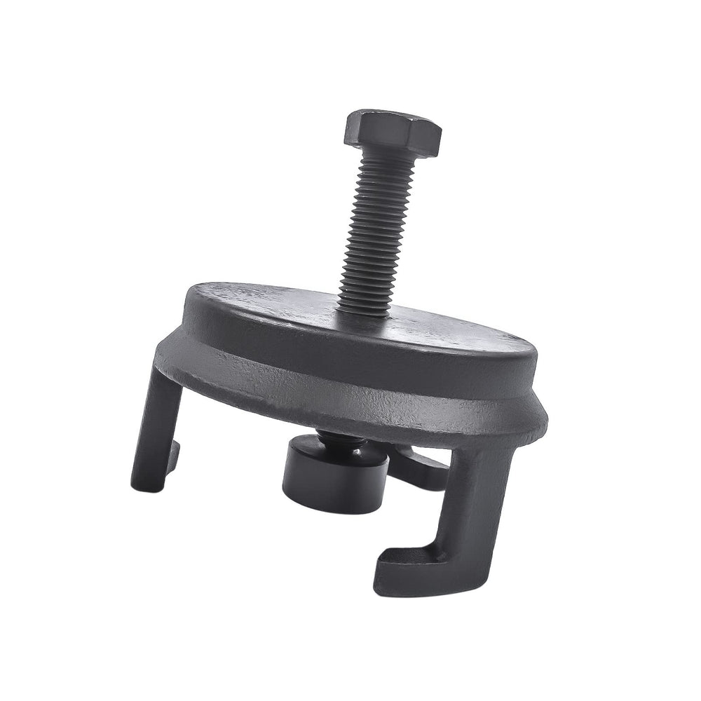 Woosphy 25264 mounted on an LS crank pulley illustrating safe, even removal benefit