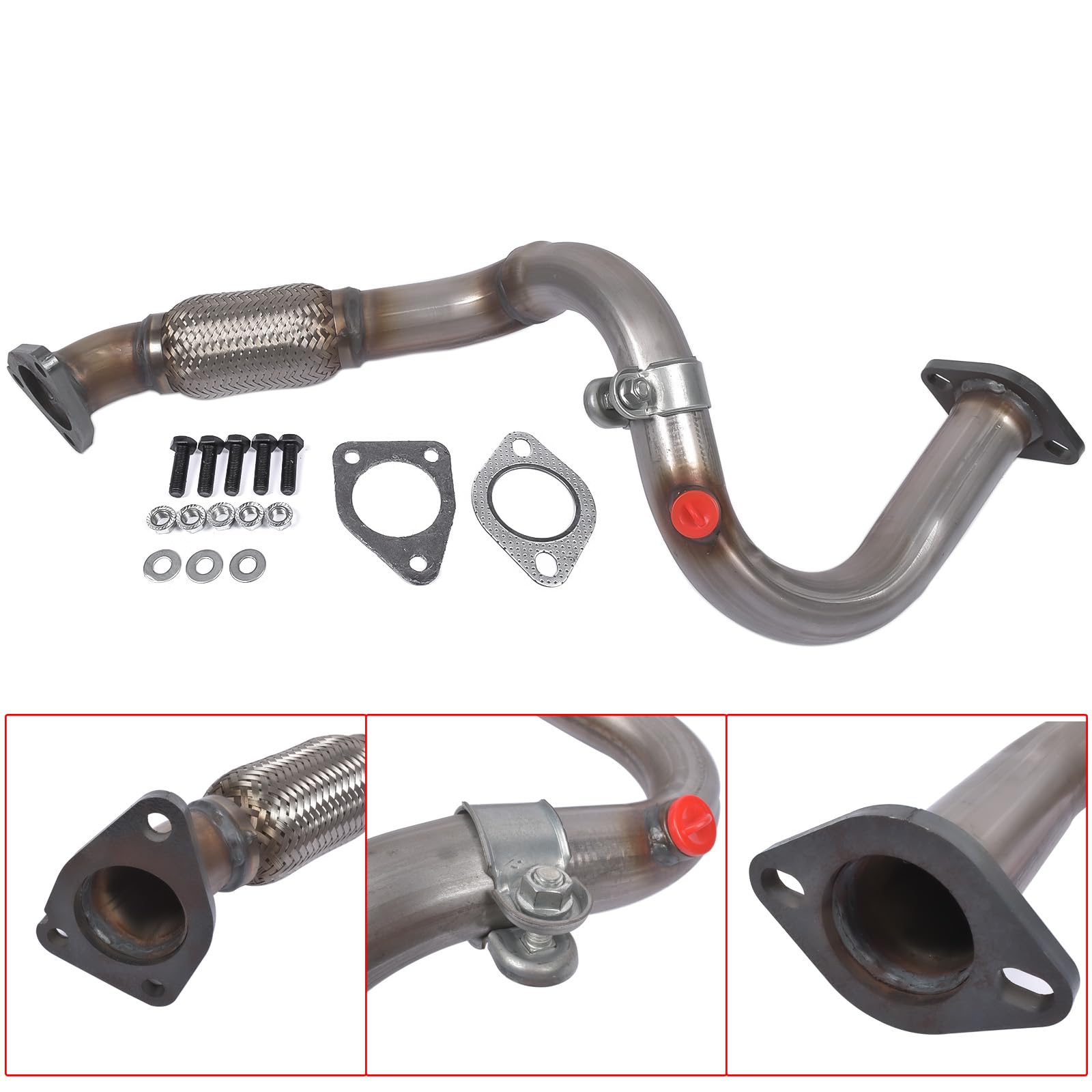 Woosphy close-up weld on T304 pipe showing corrosion resistance benefit