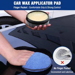 WORKPRO close-up of finger pocket for secure grip and control