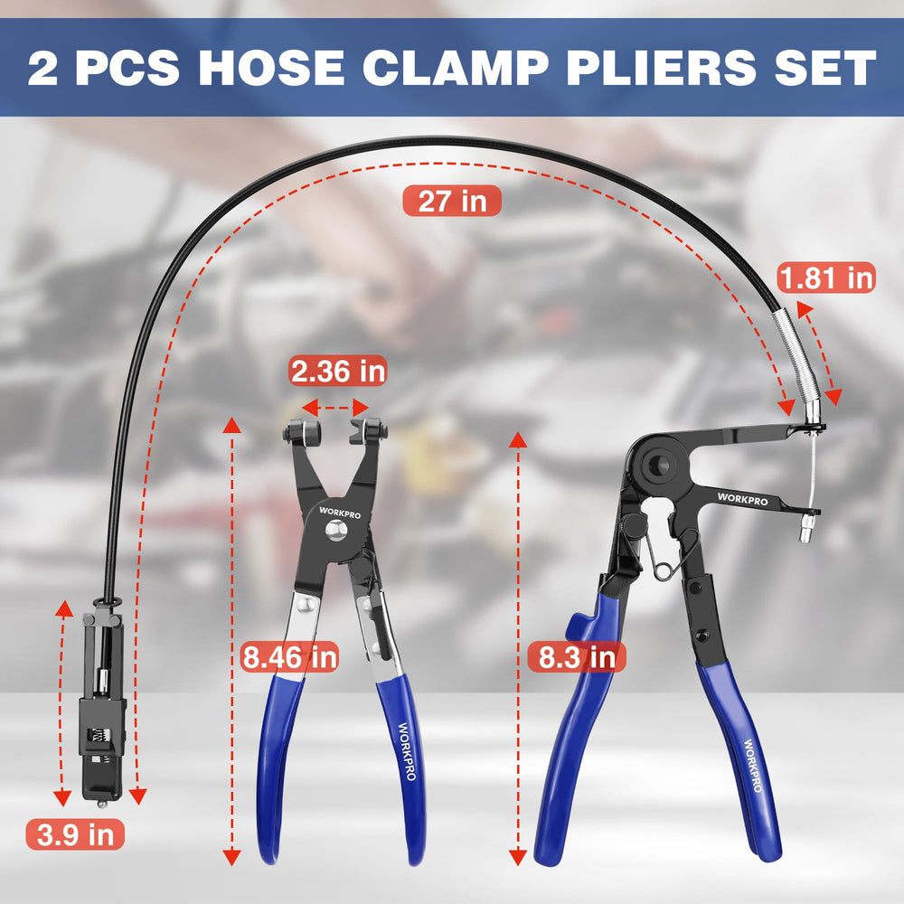 WORKPRO jaws close-up highlighting clamp engagement and precise bite for control