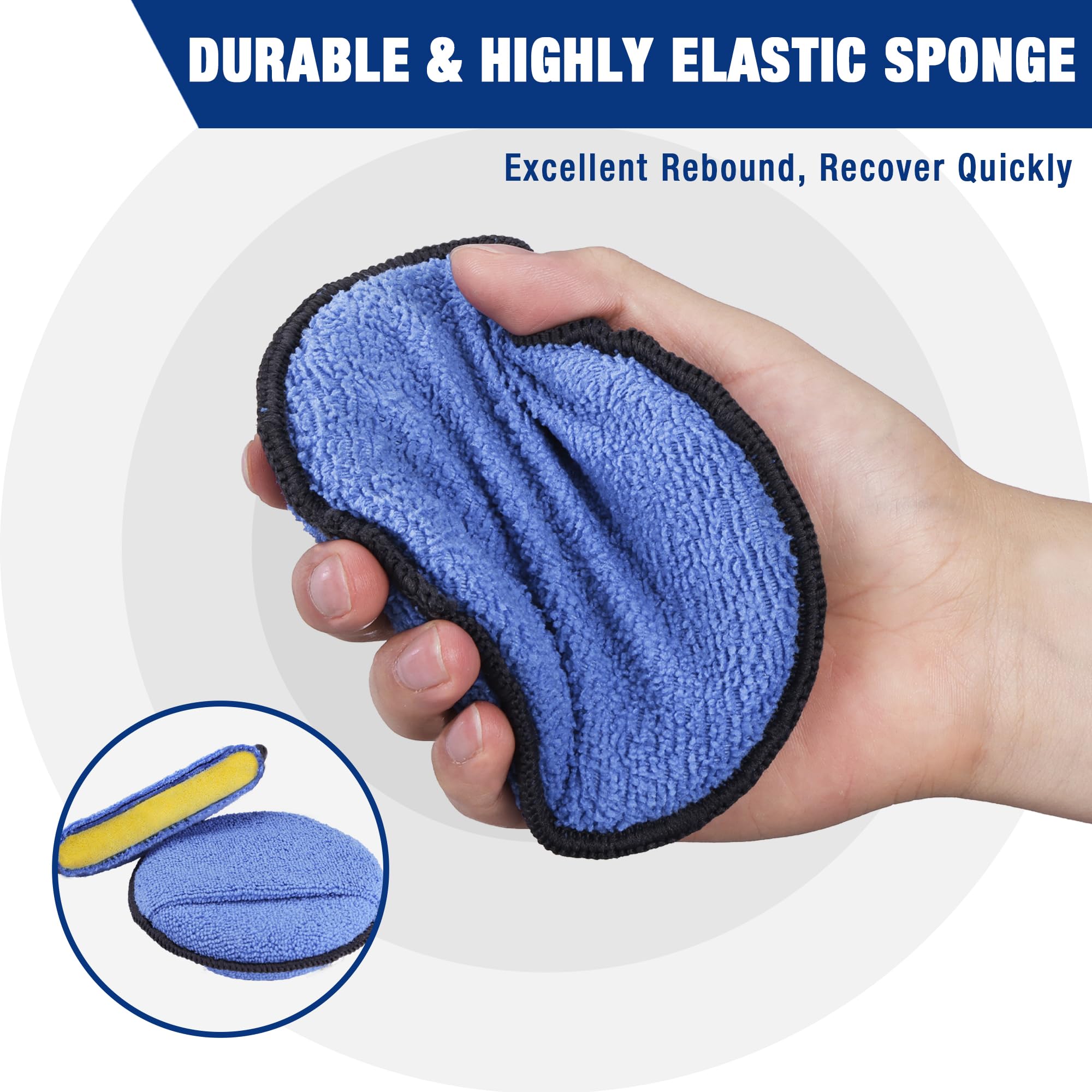 WORKPRO microfiber texture close-up for gentle, lint-free finish