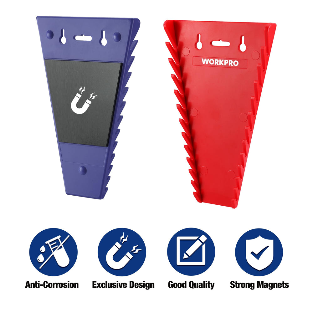 WORKPRO packaging and instructions for easy setup and use guidance