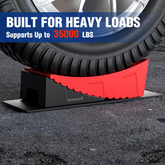 WORKPRO anti-slip rubber mat detail gripping gravel to prevent movement and increase campsite safety