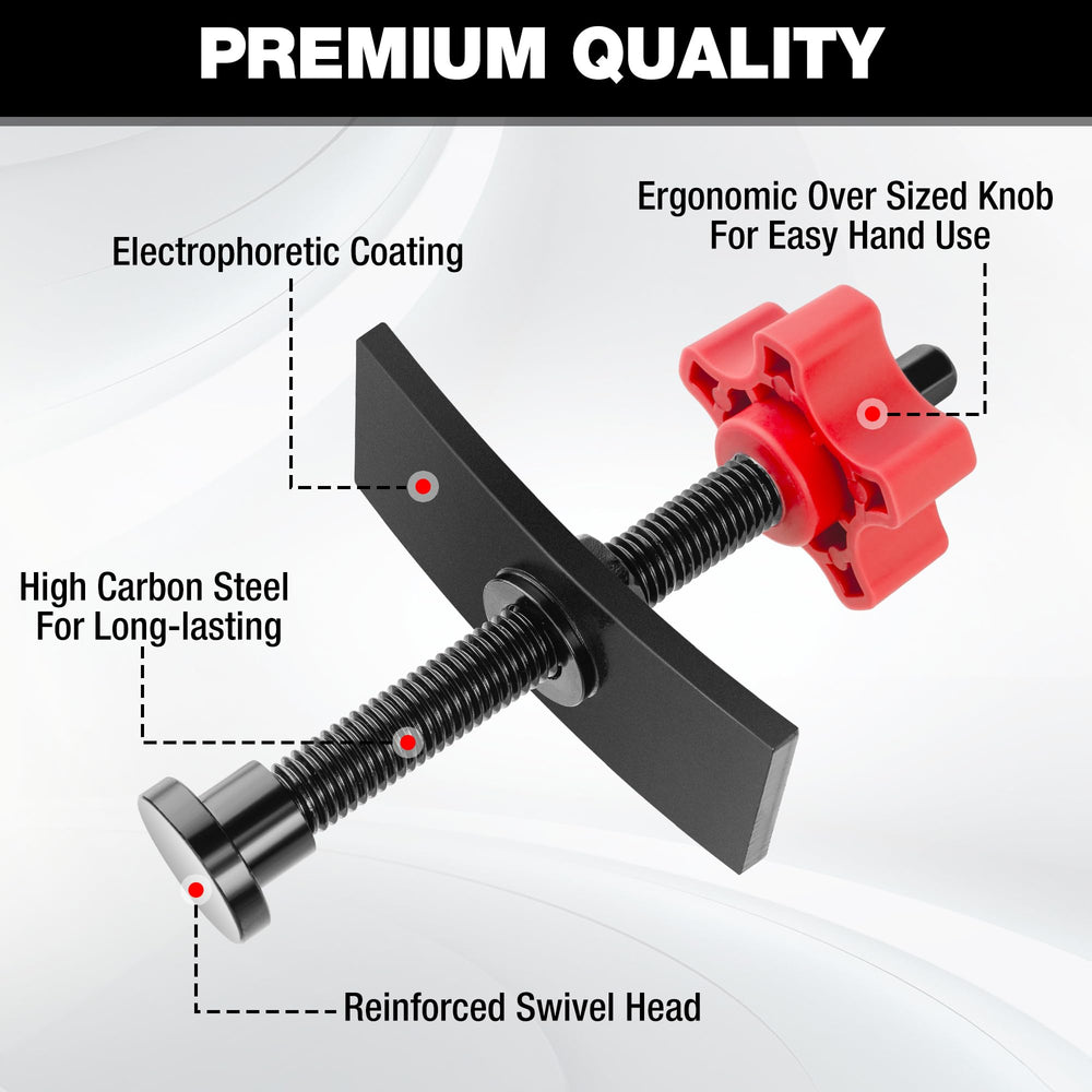 WORKPRO tool next to ruler showing compact dimensions for scale and convenient storage
