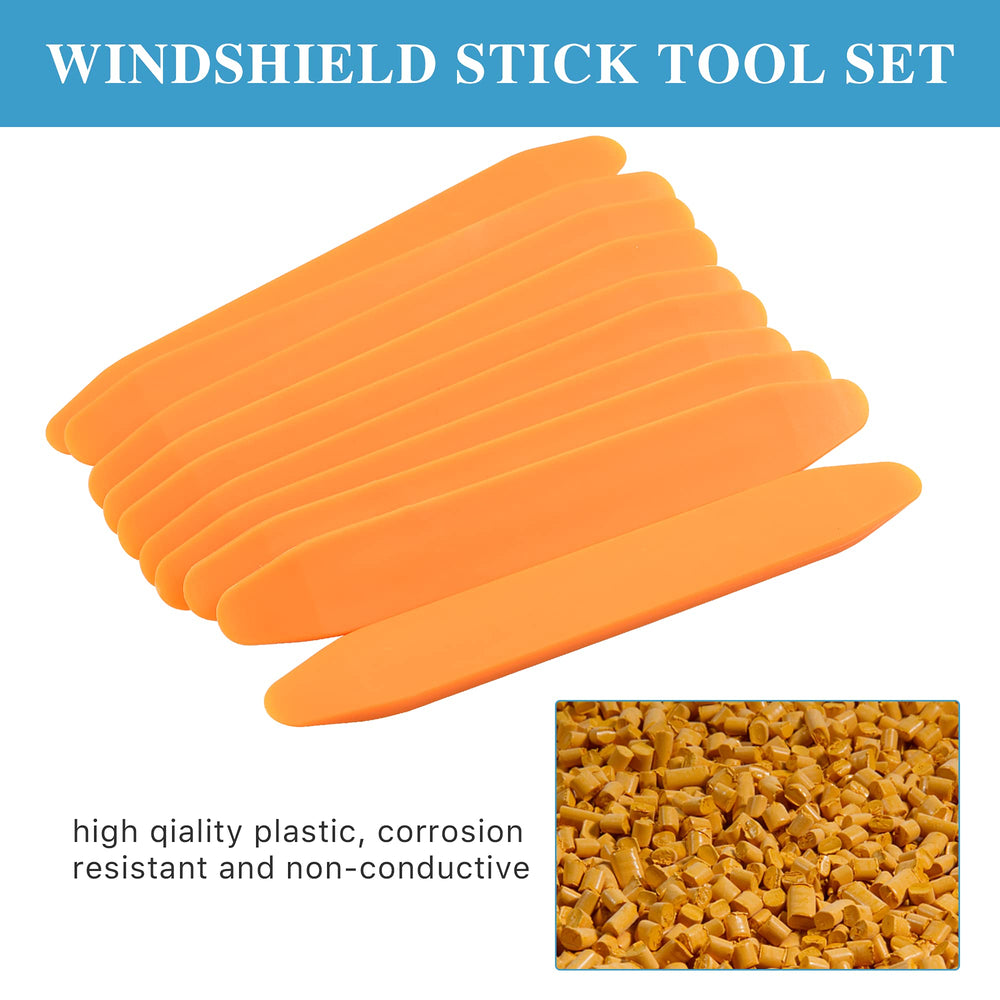Worldity tool in use tucking a windshield seal that prevents gasket damage