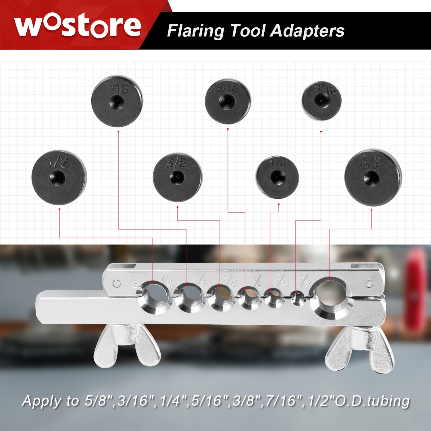 Wostore mini tubing cutter held in hand for accurate tube cutting