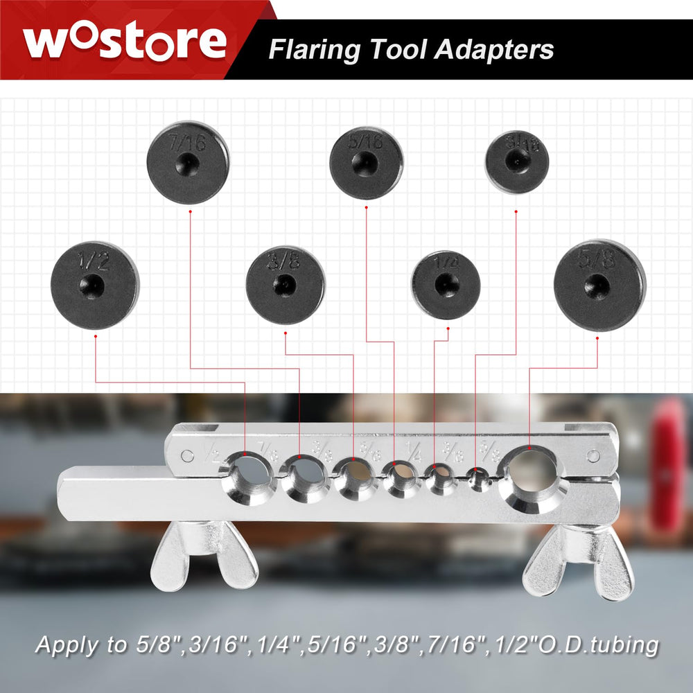 Wostore mini tubing cutter held in hand for accurate tube cutting