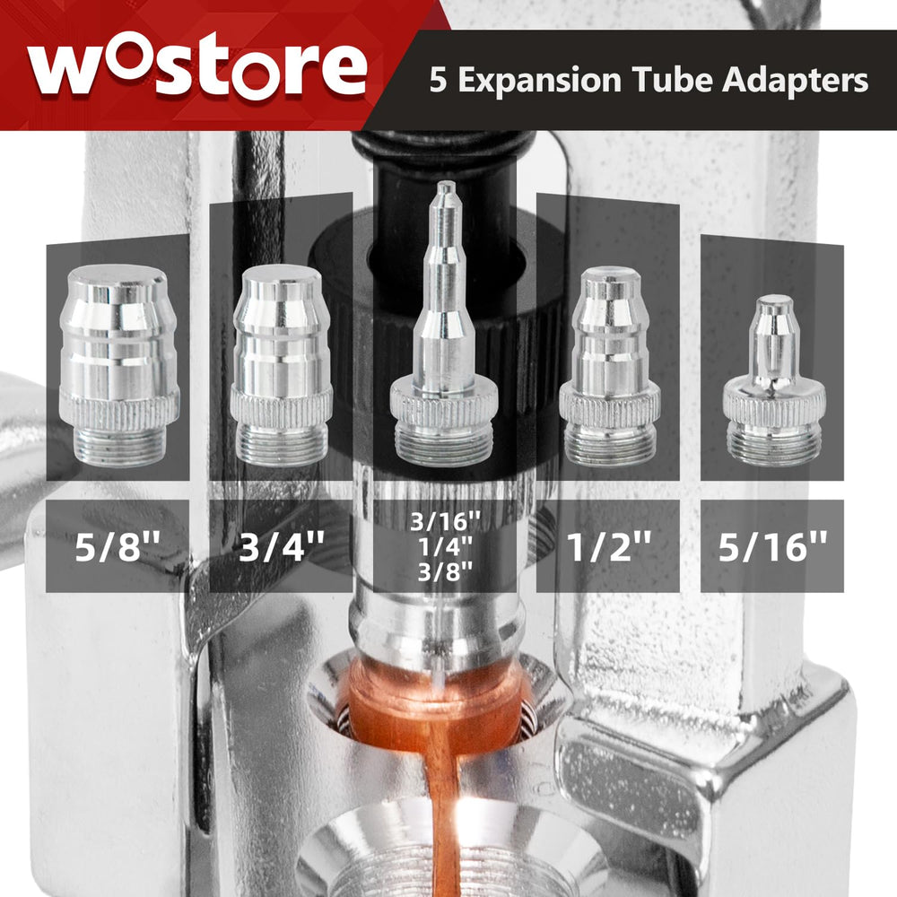 Wostore ratchet wrench in use producing consistent torque during flare