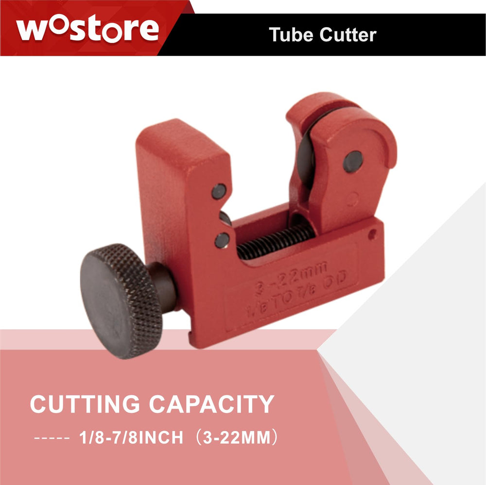 Wostore size comparison of tubing with adapters to match common diameters