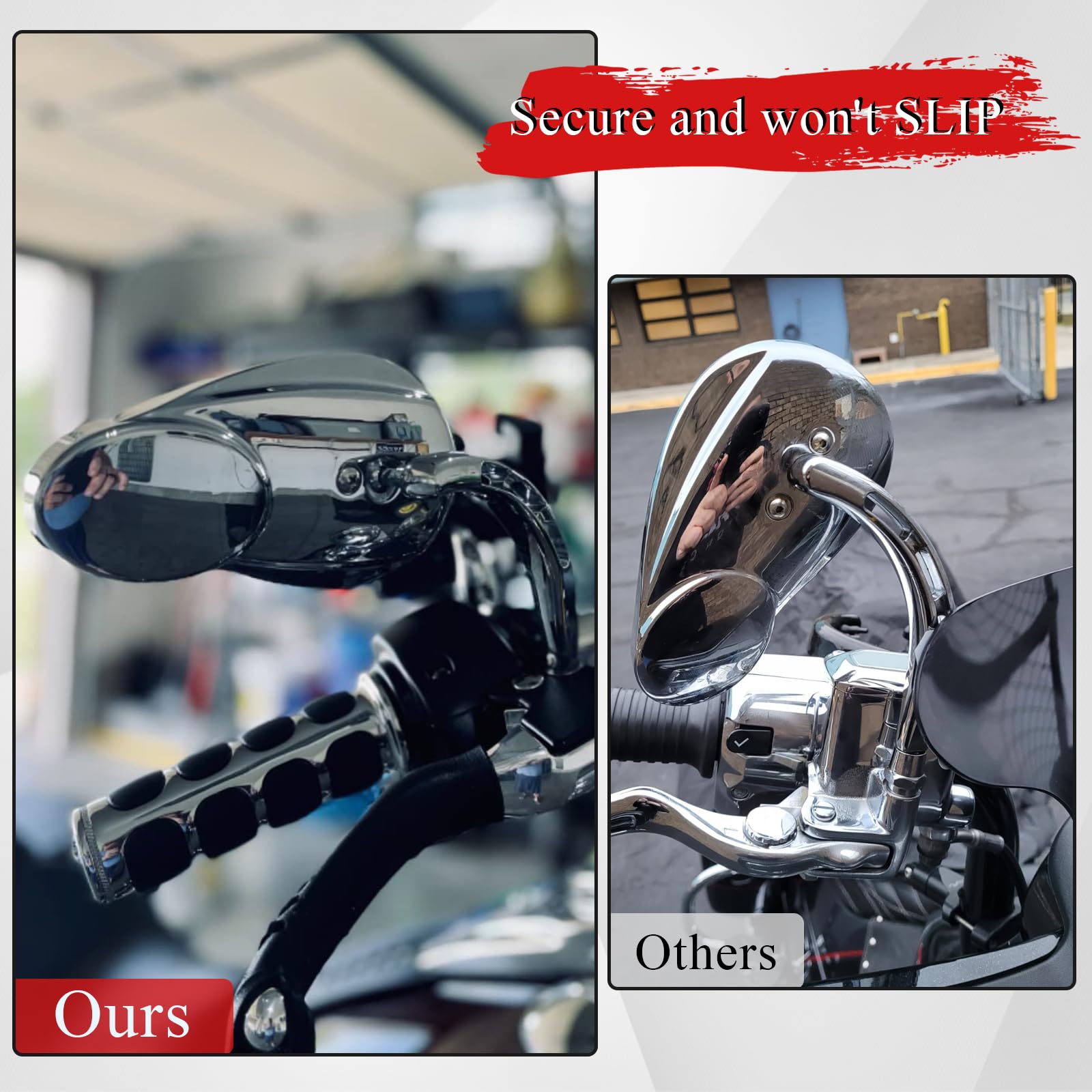 WOWTK installed on Road King showing clearer panoramic traffic view