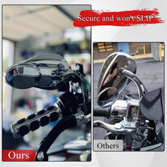 WOWTK installed on Road King showing clearer panoramic traffic view