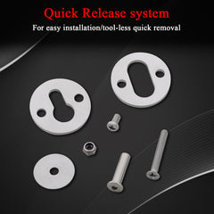 WOWTK quick-release pin detail enabling fast removal and tool-free convenience