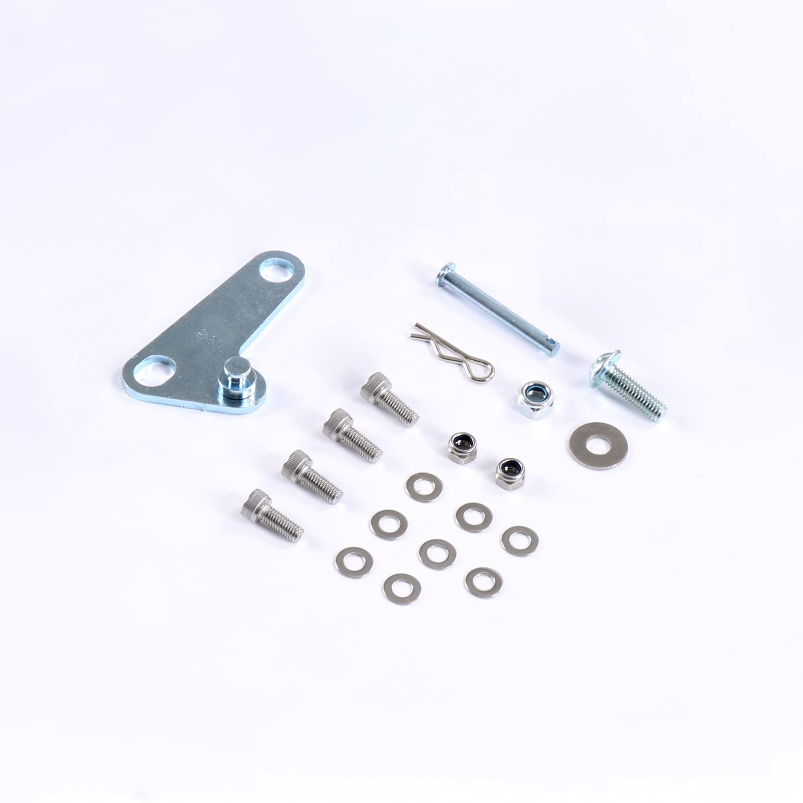 WOWYZL springs and hardware laid out demonstrating included comprehensive components