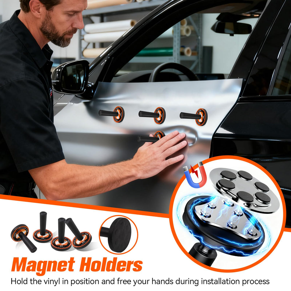 WRAPXPERT utility knife with spare blades cutting film precisely and safely
