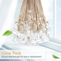 Wresty glass bottle in hand filled with oil demonstrating easy filling and portability