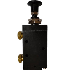 Wryxia valve installed in truck panel demonstrating simple operator access