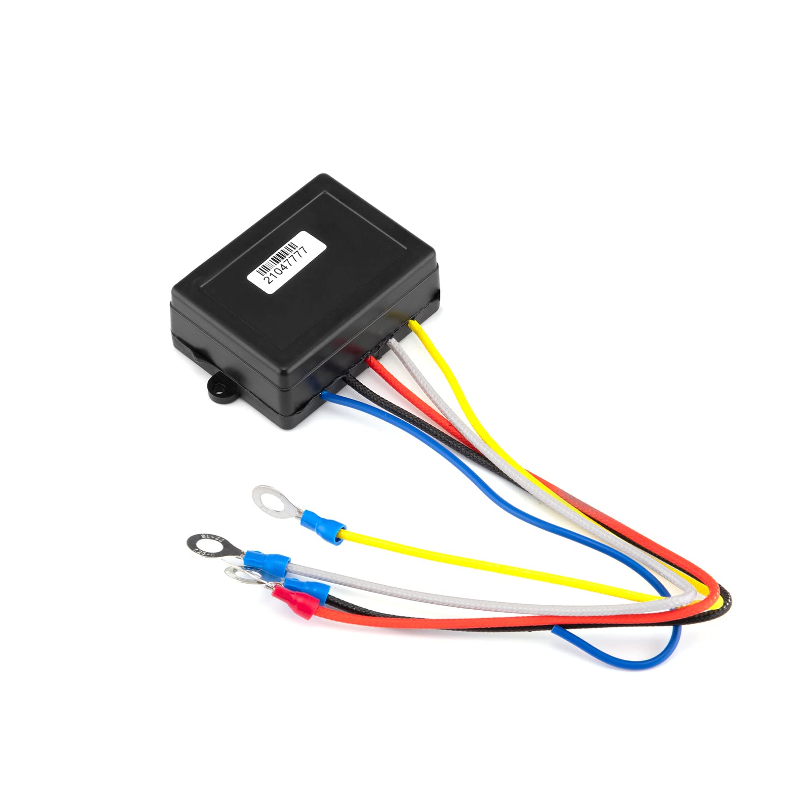 Wsays receiver connected to winch wiring demonstrating straightforward installation benefit